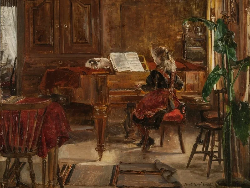 1854-Anna Munthe-Norstedt - Salotto